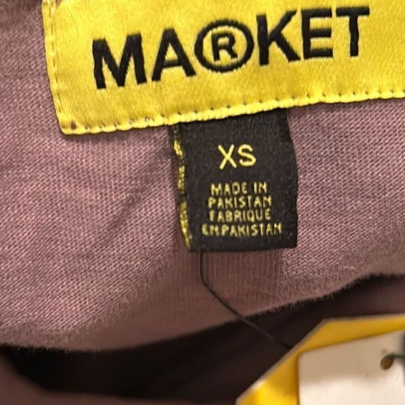 Urban Outfitters Market Men's XS “Thank you, Have a nice day” Graphic Tee Purple - Picture 8 of 10